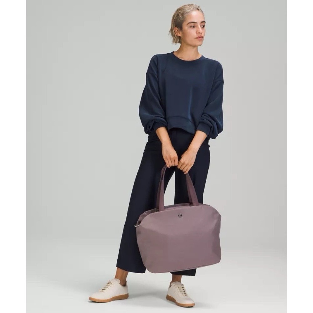 Lululemon Gray Go Getter Tote Gym Bag Women's